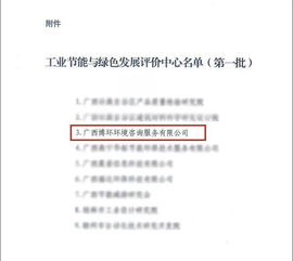 博環公司入選首批自治區工業節能與綠色發展評價中心，信息技術咨詢服務助力產業升級